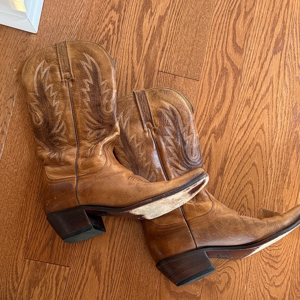 Brown Western Cowboy Boots Charlie Horse